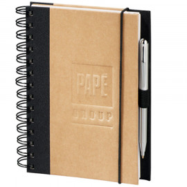 Product: 5.5" x 7" Evolution Recycled Spiral JournalBook®