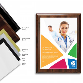 Product: 5" X 7" Full Color Plaque