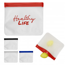 Product: REUSABLE ZIP TOP STORAGE BAG