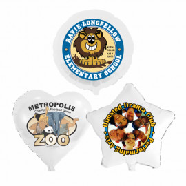 Product: 17" Low Quantity Full-Color Foil Balloons