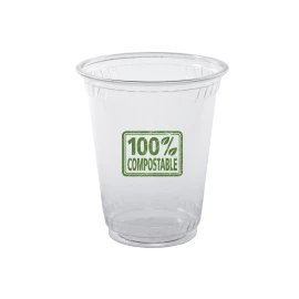 Product: 10 Oz. Soft-Sided Greenware Plastic Cup (Petite Line)