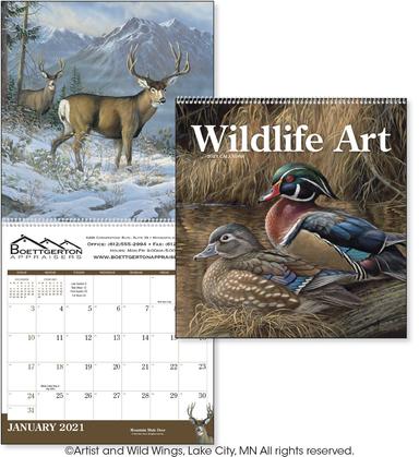 Wildlife Art Calendar