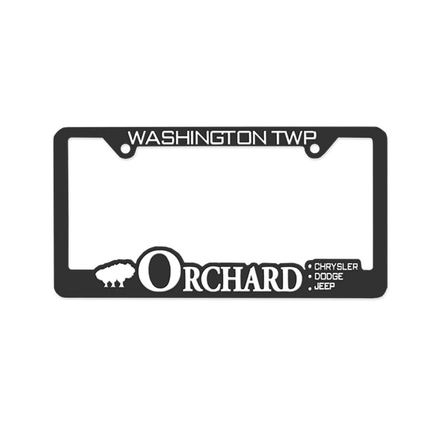 Hi-Impact 3-D Traditional License Plate Frame with 4 Holes
