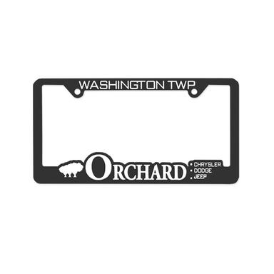Hi-Impact 3-D Traditional License Plate Frame with 4 Holes