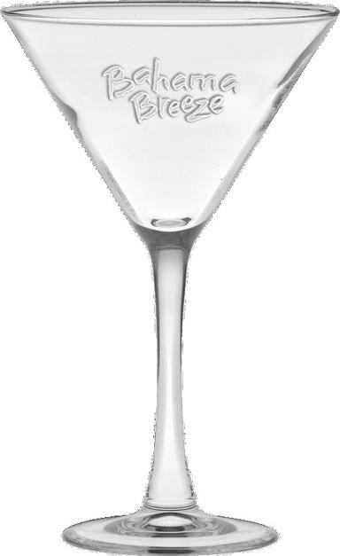 10 oz. Classic Stem Large Martini - Deep Etched