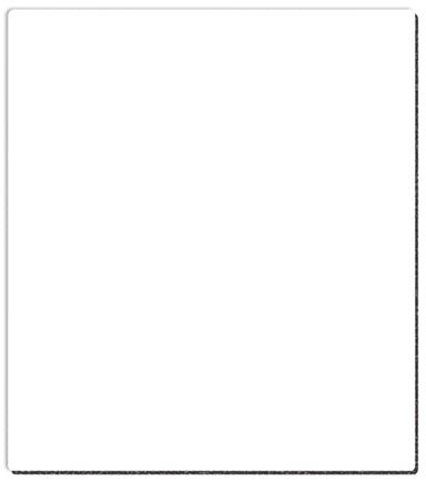 Rectangle Ultra Thin Firm Surface Mouse Pad (7-1/2"x8-1/2")