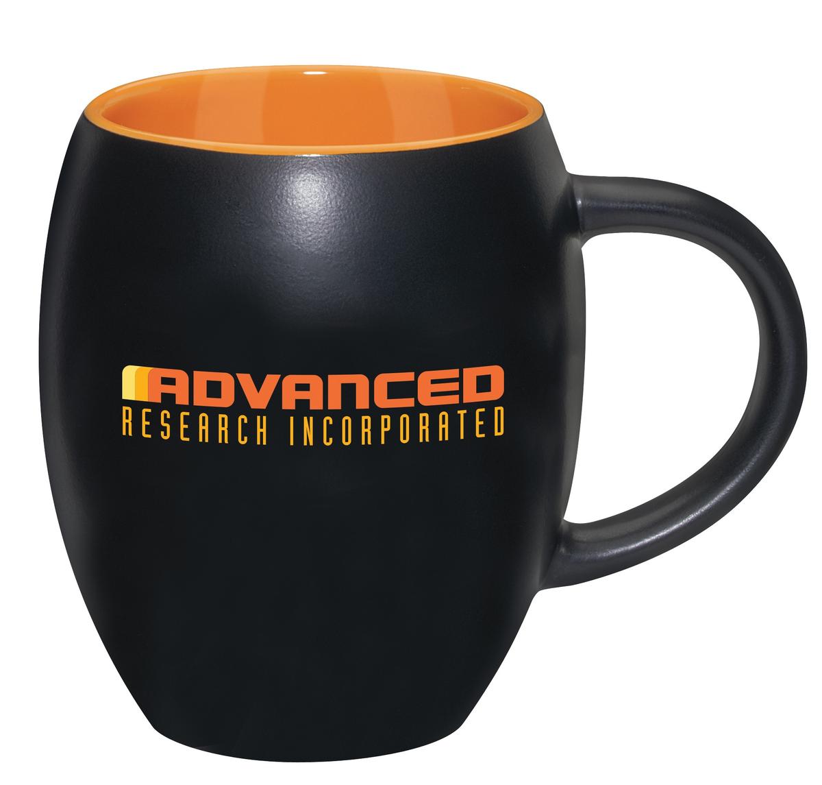 Matte Barrel With Color Mug - 17 oz.