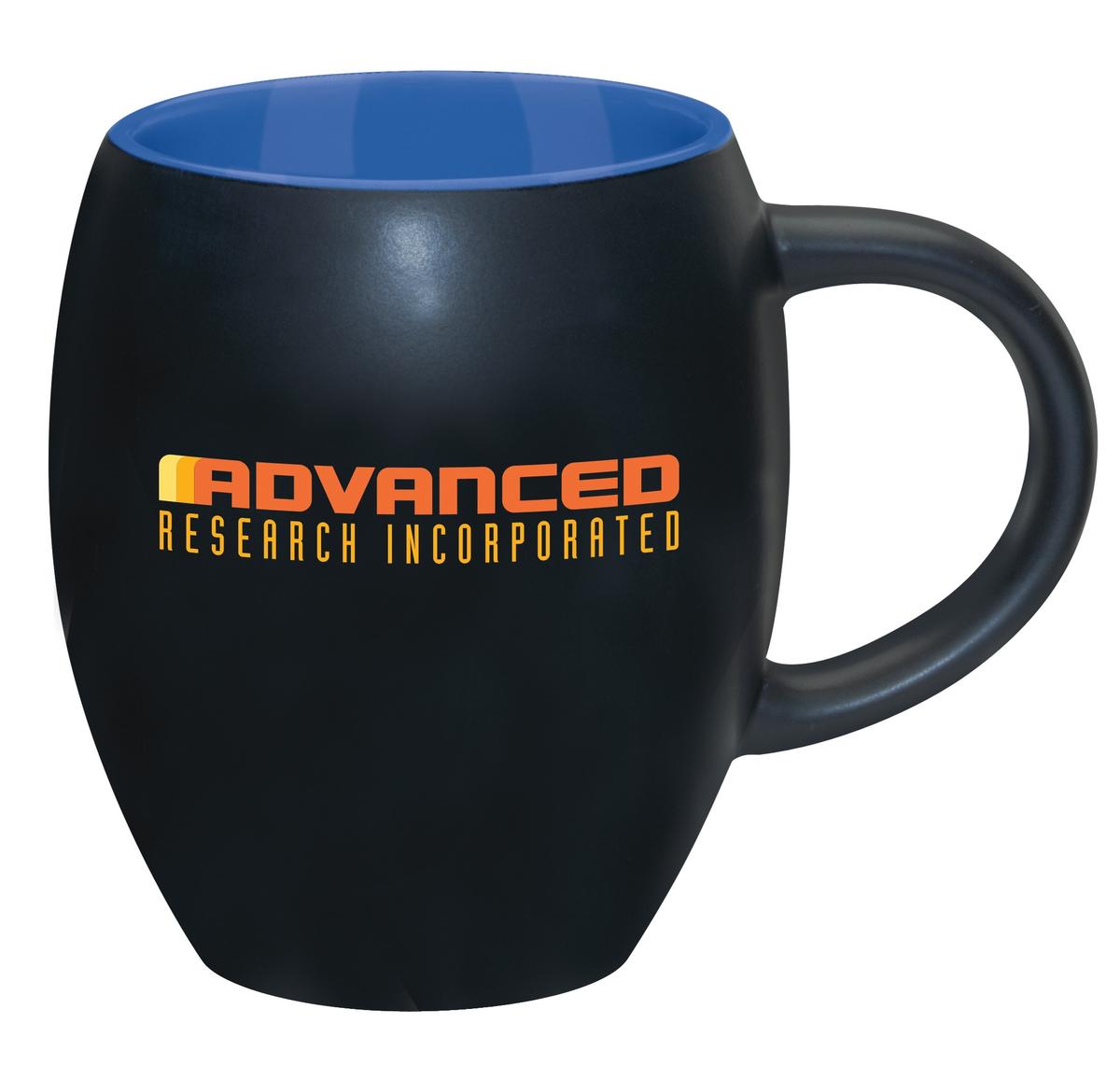 Matte Barrel With Color Mug - 17 oz.