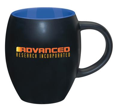Matte Barrel With Color Mug - 17 oz.