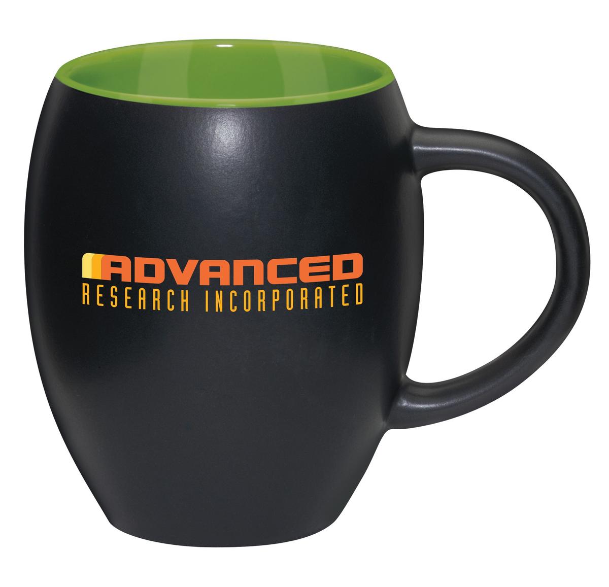 Matte Barrel With Color Mug - 17 oz.