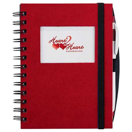 Frame Rectangle Hardcover Spiral JournalBook®