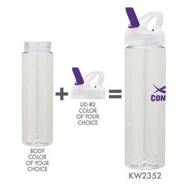 Newport 25 oz. PET Bottle with Flip Spout