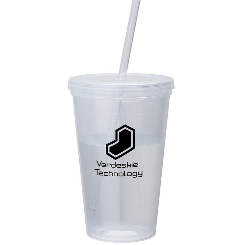 Kraze 16 oz. Tumbler & Straw