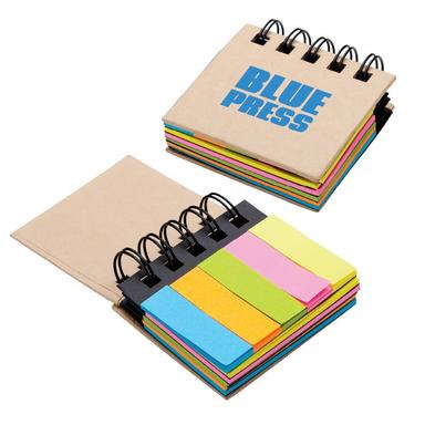 Regency Sticky Notes & Flags Notebook