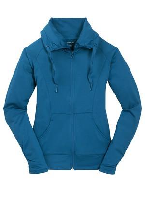 Sport-Tek® Ladies Sport-Wick® Stretch Full-Zip Jacket