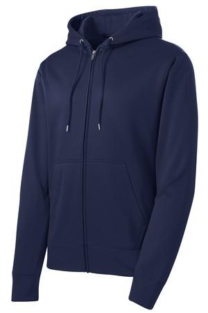 Sport-Tek® Sport-Wick® Fleece Full-Zip Hooded Jacket