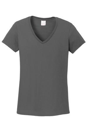 Gildan® Ladies Heavy Cotton 100% Cotton V-Neck T-Shirt