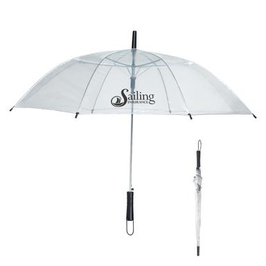 46" ARC CLEAR UMBRELLA