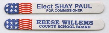Red, White and Blue Emery Board