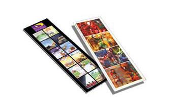 2 x 6 Bookmark printed on 14 point board stock