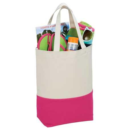 10 oz. Cotton Color Pop Tote