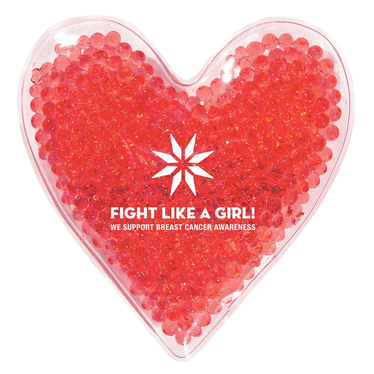 HEART SHAPE GEL BEADS HOT/COLD PACK