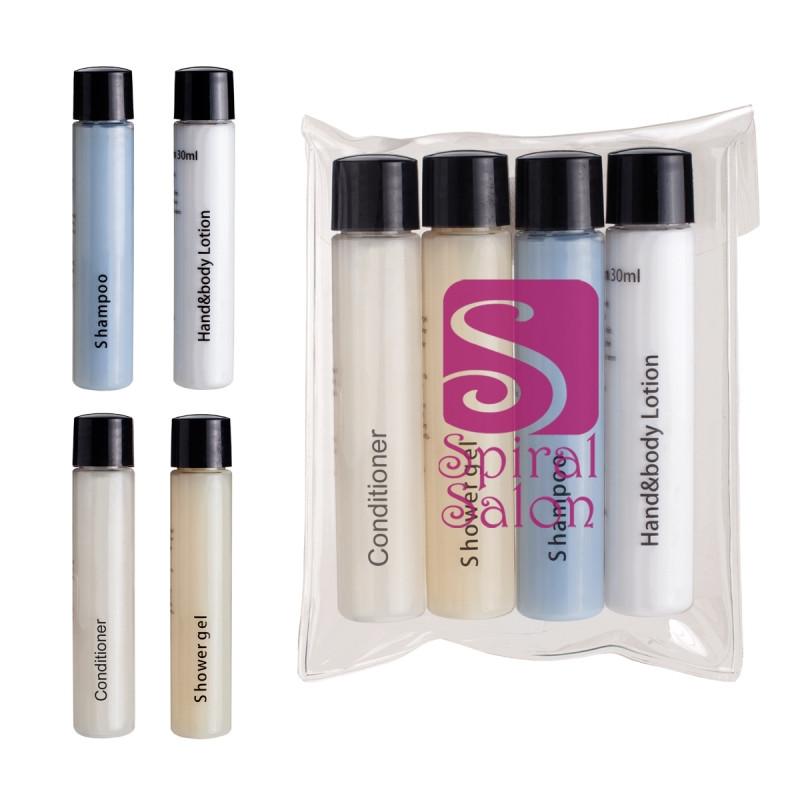 4-PIECE TRAVEL AMENITIES KIT
