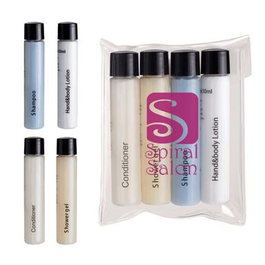 4-PIECE TRAVEL AMENITIES KIT
