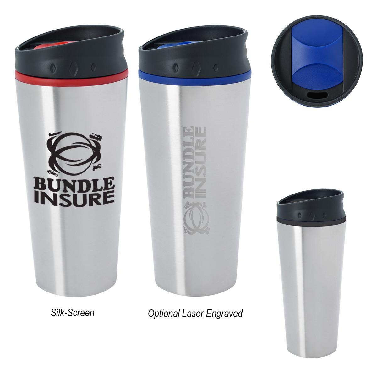 15 OZ. DIAMOND STAINLESS STEEL TUMBLER