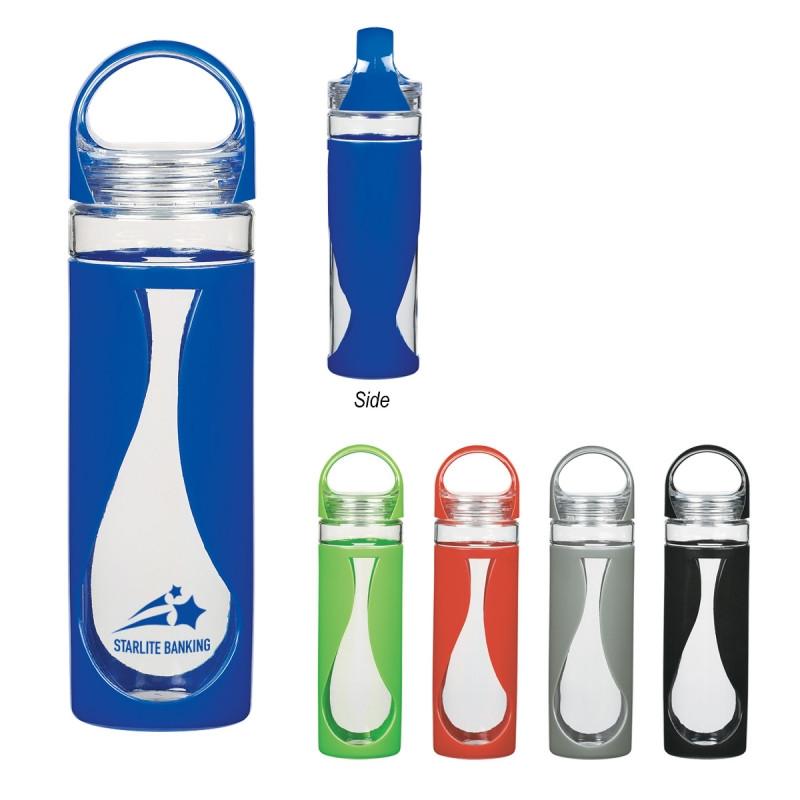 17 Oz. Glass Teardrop Bottle