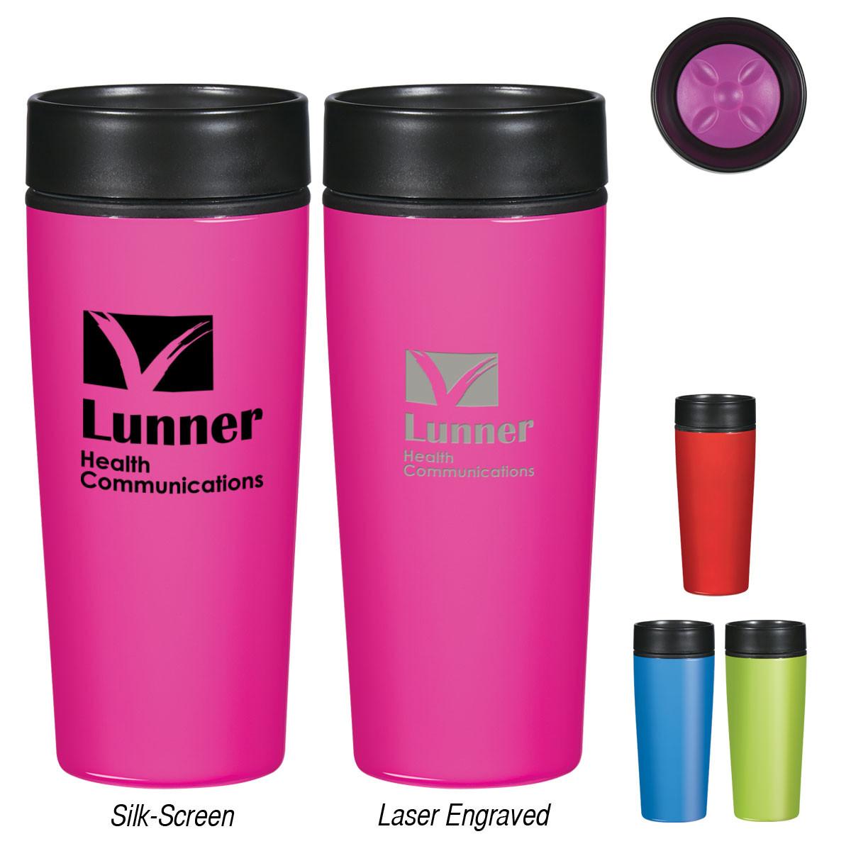 14 Oz. Stainless Steel Glossy Tumbler