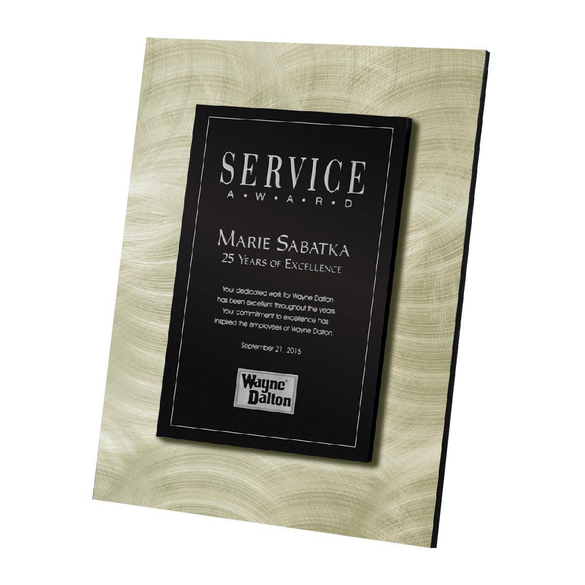 GOLD WALL PLAQUE