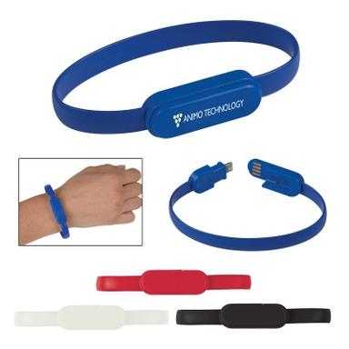 2-IN-1 CONNECTOR CHARGING CABLE BRACELET