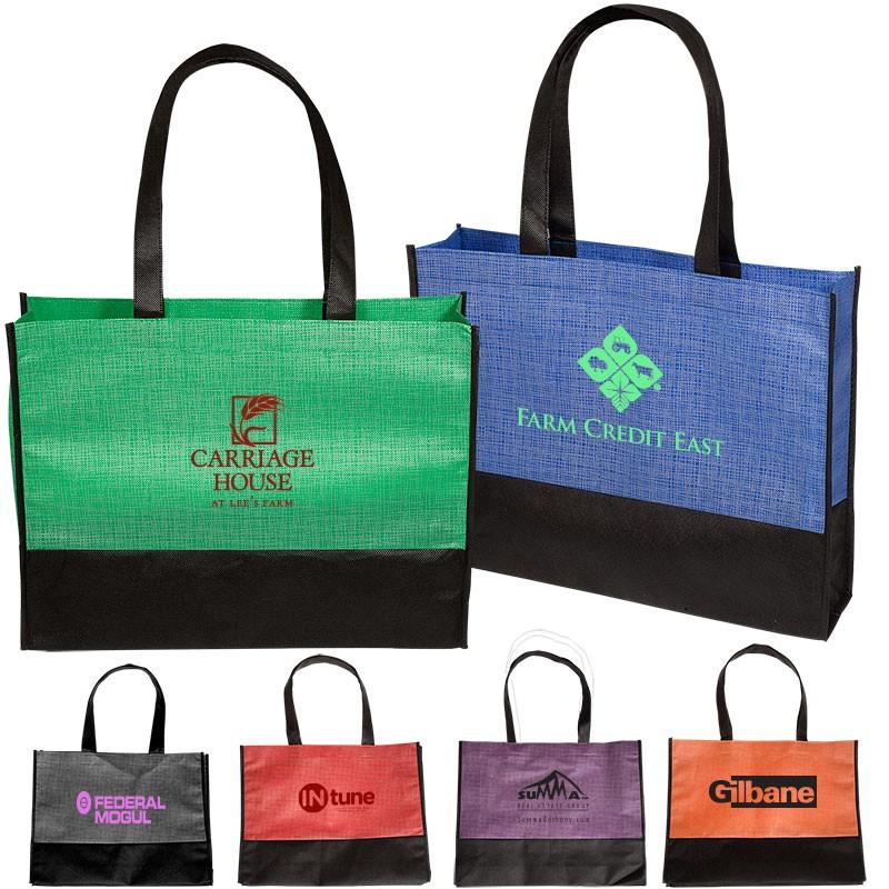 TONAL NON-WOVEN TOTE BAG