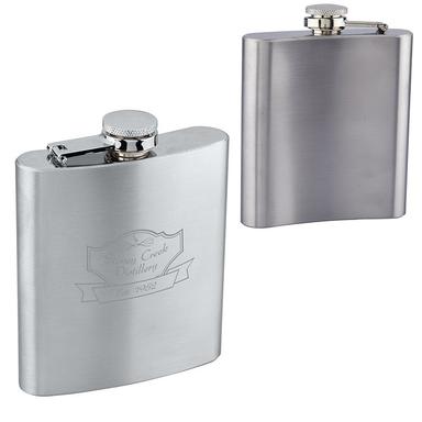 6 OZ. STAINLESS STEEL FLASK