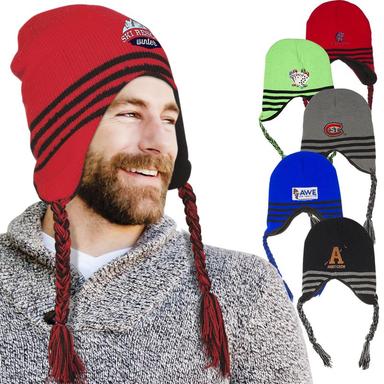 SKI BEANIE WITH EAR FLAPS
