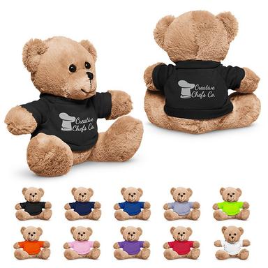 7" PLUSH BEAR WITH T-SHIRT