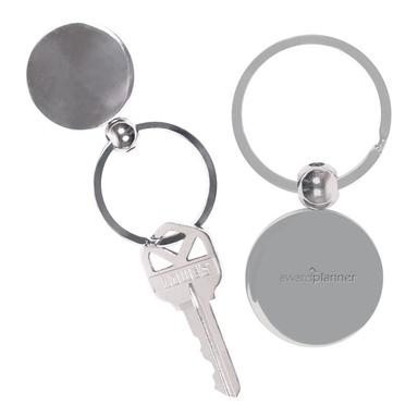 ROUND METAL KEY CHAIN