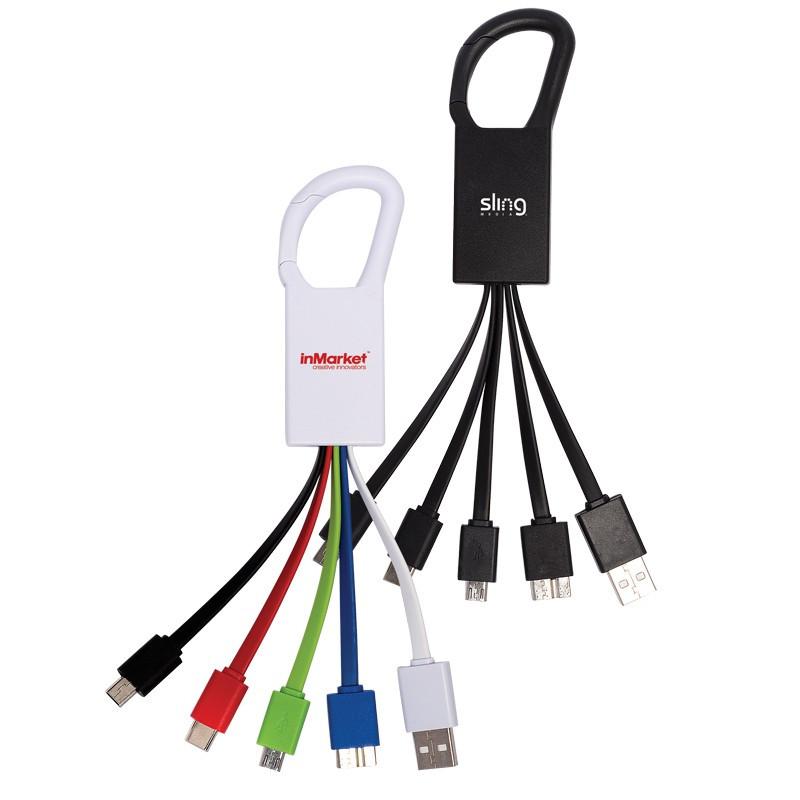 4-IN-1 OCTOPUS CHARGING CABLE (MICRO, MINI, USB C, USB 3)