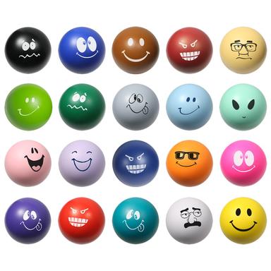 Emoticon Ball Work Stress Reliever