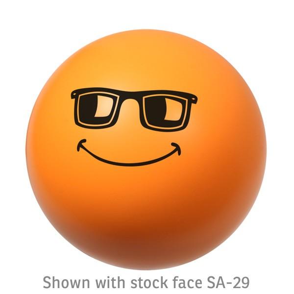 Emoticon Ball Work Stress Reliever