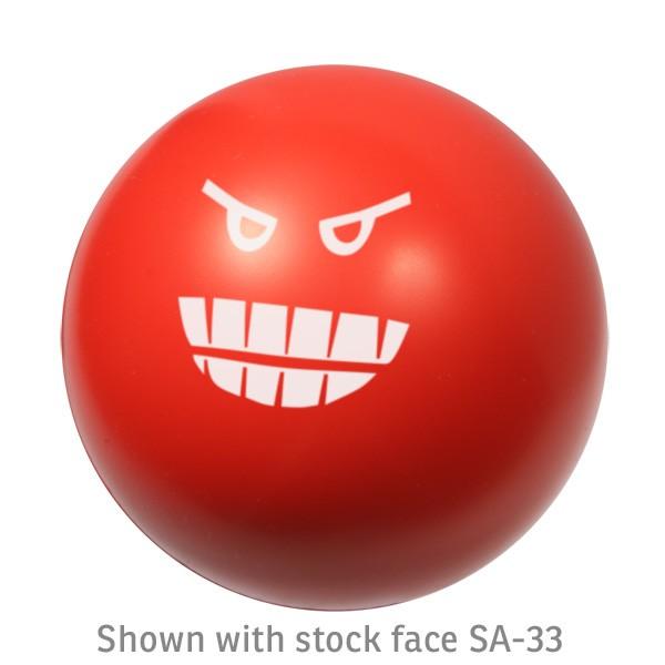Emoticon Ball Work Stress Reliever
