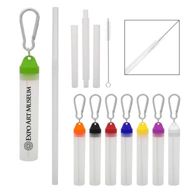 BUILDABLE STRAW KIT IN TRAVEL CASE