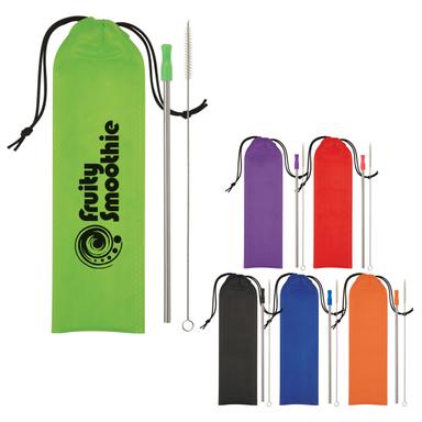 STAINLESS STEEL STRAW KIT