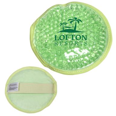 Plush Round Aqua Pearls™ Hot/Cold Pack