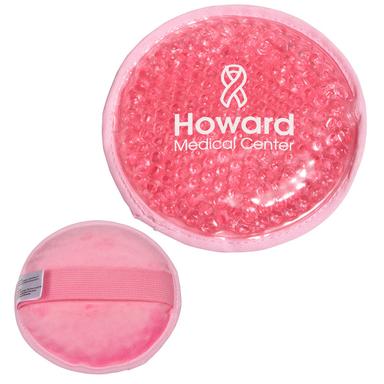 Plush Round Aqua Pearls™ Hot/Cold Pack