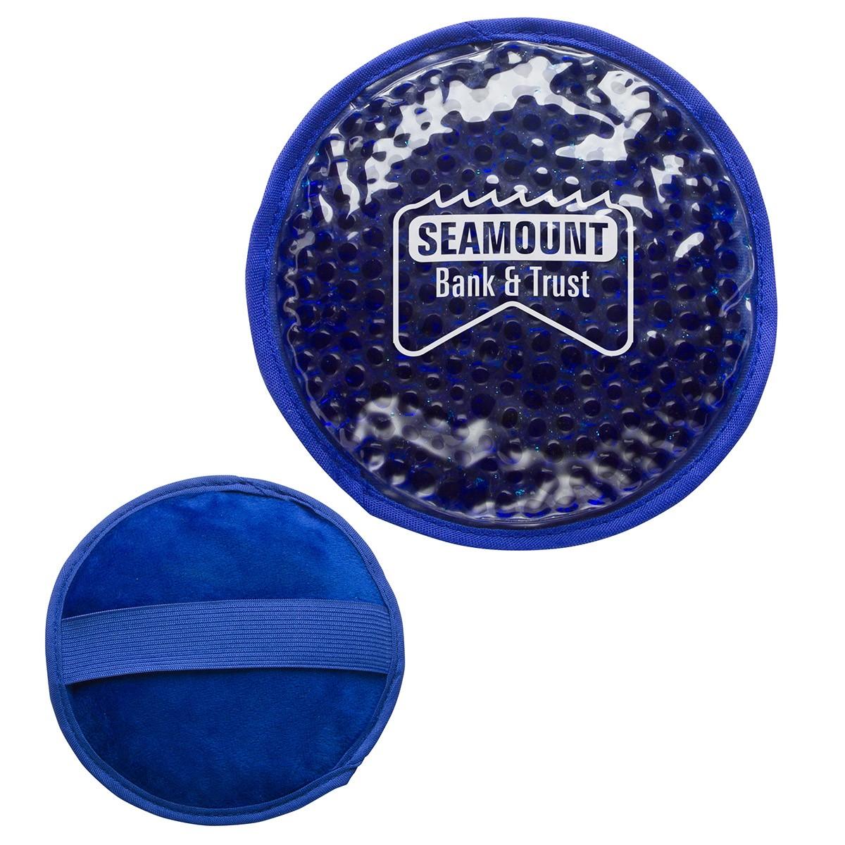 Plush Round Aqua Pearls™ Hot/Cold Pack
