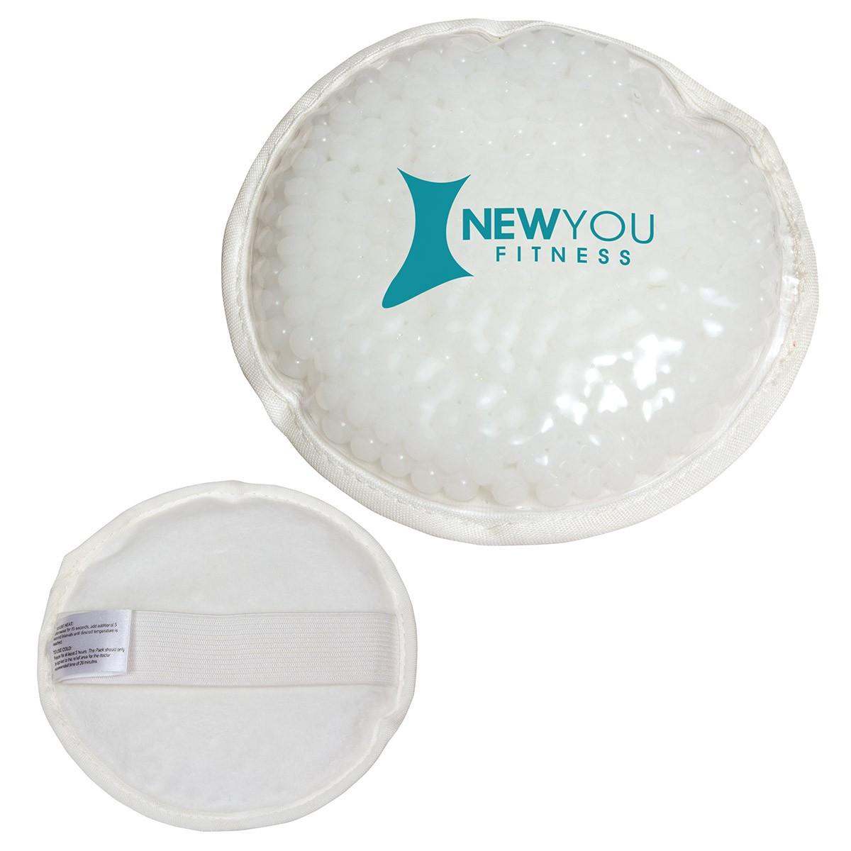 Plush Round Aqua Pearls™ Hot/Cold Pack