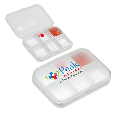 Easy-Carry 6 Compartment Pillbox