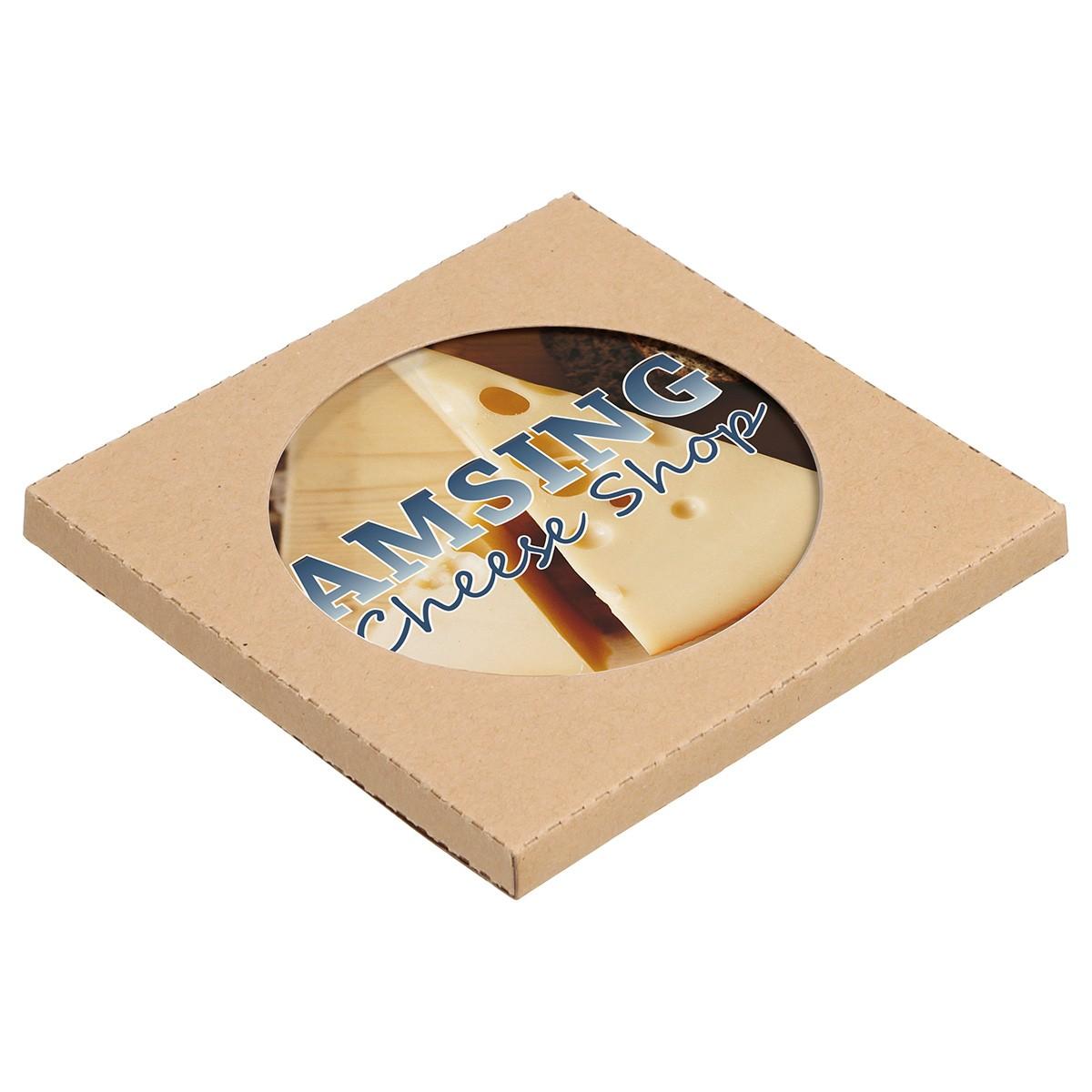 Cobblestone Absorbent Coaster with Cork Base